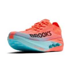 BROOKS Unisex Hyperion Elite 5 (681 - Pink Clay/Atomizer Blue) -TCRunning Shop 100049 681 Z Hyperion Elite 5