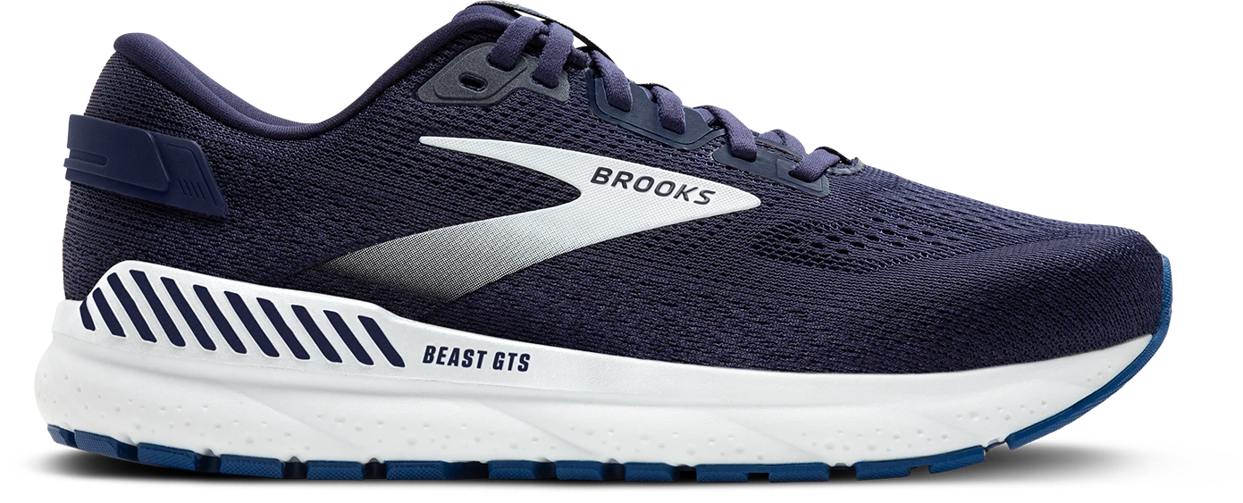 BROOKS Men's Beast GTS 24 (452 - Peacoat/True Navy/White) 1 BROOKS Men's Beast GTS 24 (452 - Peacoat/True Navy/White)