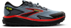 BROOKS Men's Divide 5 (004 - Citadel/Ebony/Lime)
