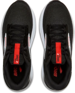 BROOKS Men's Ghost Max 2 (027 - Black/White/Fiery Red) -TCRunning Shop 110431 027 O Ghost Max 2