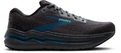 BROOKS Men's Ghost Max 2 (081 - Ebony/Cockatoo/Blue Sapphire)