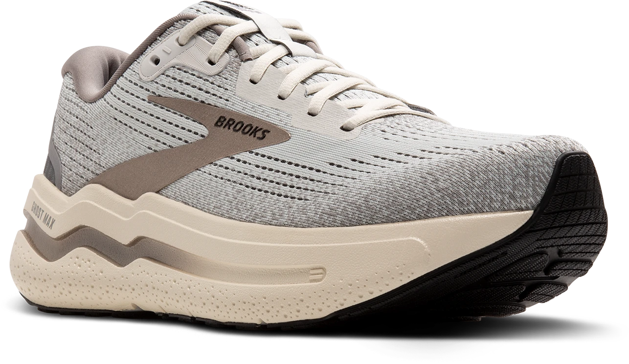 BROOKS Men's Ghost Max 2 (085 - Grey/Frost Grey/Champagne) 3 BROOKS Men's Ghost Max 2 (085 - Grey/Frost Grey/Champagne) - Image 3