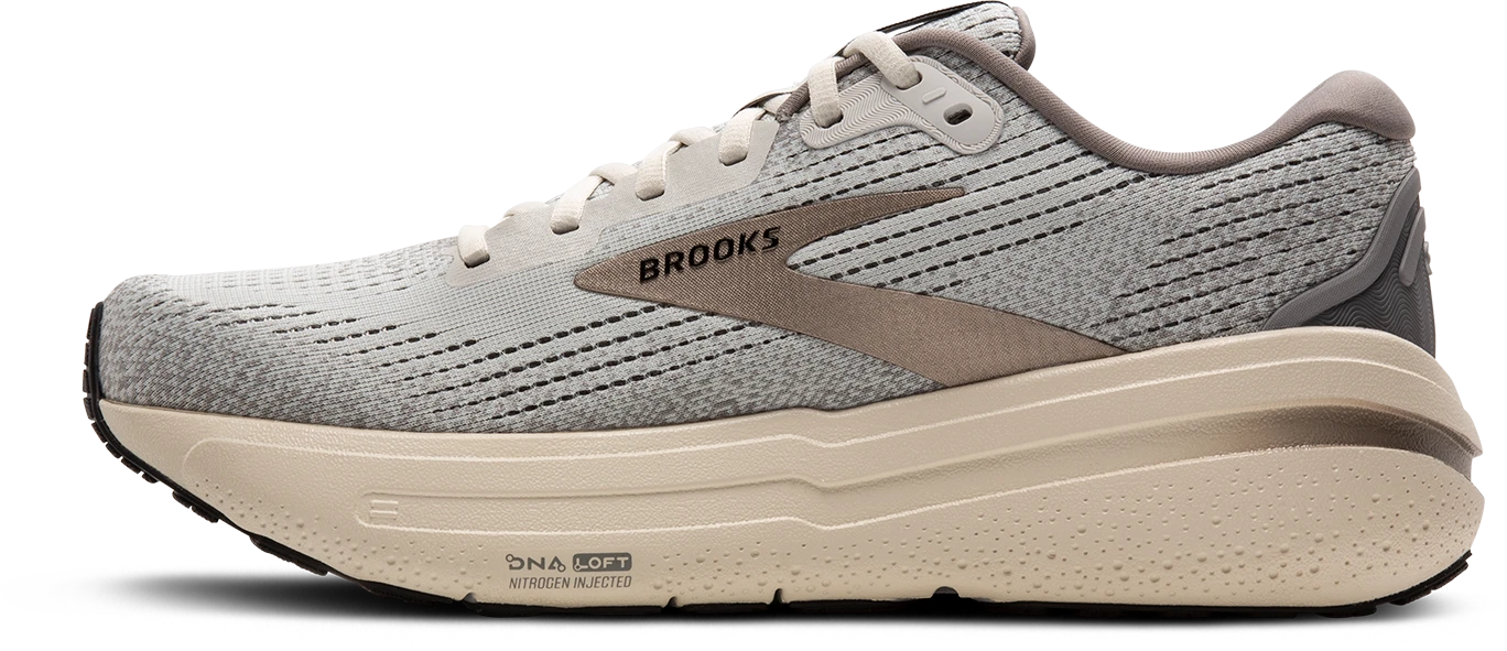 BROOKS Men's Ghost Max 2 (085 - Grey/Frost Grey/Champagne) 2 BROOKS Men's Ghost Max 2 (085 - Grey/Frost Grey/Champagne) - Image 2