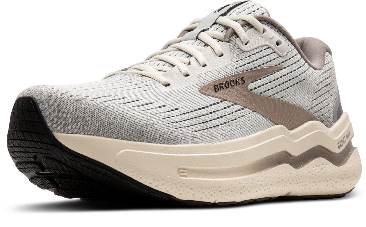 BROOKS Men's Ghost Max 2 (085 - Grey/Frost Grey/Champagne) 4 BROOKS Men's Ghost Max 2 (085 - Grey/Frost Grey/Champagne) - Image 4
