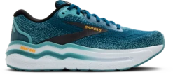 BROOKS Men's Ghost Max 2 (431 - Moroccan Blue/Aqua/Orange Pop)