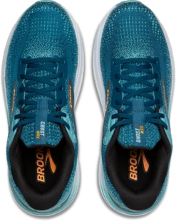 BROOKS Men's Ghost Max 2 (431 - Moroccan Blue/Aqua/Orange Pop) -TCRunning Shop 110431 431 O Ghost Max 2