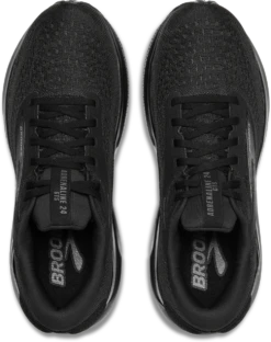 BROOKS Men's Adrenaline GTS 24 (020 - Black/Black/Ebony) -TCRunning Shop 110437 020 O Adrenaline GTS 24