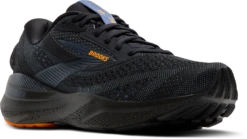 BROOKS Men's Adrenaline GTS 24 (076 - Black/Country Blue/Orange) -TCRunning Shop 110437 076 A Adrenaline GTS 24