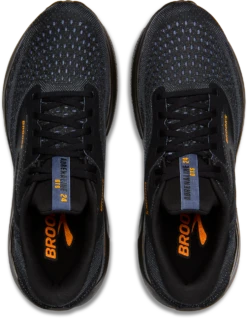 BROOKS Men's Adrenaline GTS 24 (076 - Black/Country Blue/Orange) -TCRunning Shop 110437 076 O Adrenaline GTS 24