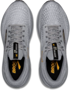 BROOKS Men's Adrenaline GTS 24 (084 - Alloy/White/Gold Fusion) -TCRunning Shop 110437 084 O Adrenaline GTS 24 2