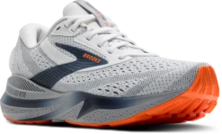 BROOKS Men's Adrenaline GTS 24 (129 - White/Peacoat/Alloy) -TCRunning Shop 110437 129 A Adrenaline GTS 24