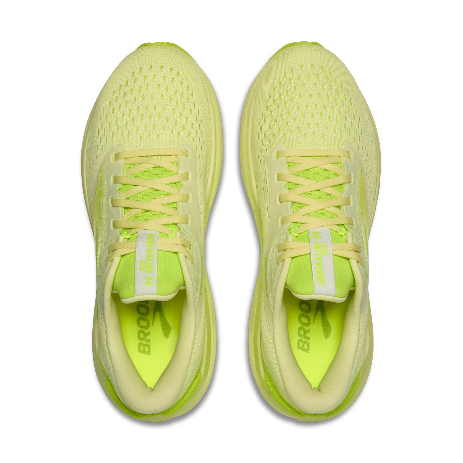 BROOKS Men's Adrenaline GTS 24 "Hyper Glow" (346 - Green/Nightlife) 5 BROOKS Men's Adrenaline GTS 24 "Hyper Glow" (346 - Green/Nightlife) - Image 5