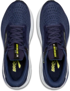 BROOKS Men's Adrenaline GTS 24 WIDE (423 - Peacoat/Black/Sharp Green) -TCRunning Shop 110437 423 O Adrenaline GTS 24