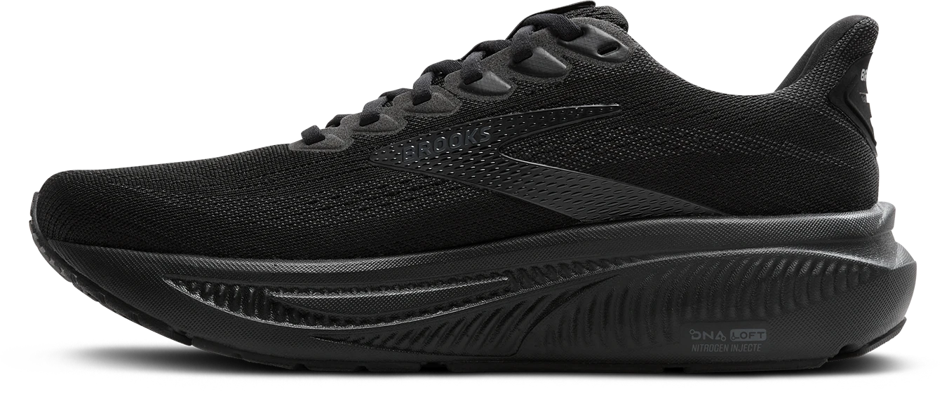 BROOKS Men's Ghost 17 (020 - Black/Black/Ebony) 2 BROOKS Men's Ghost 17 (020 - Black/Black/Ebony) - Image 2