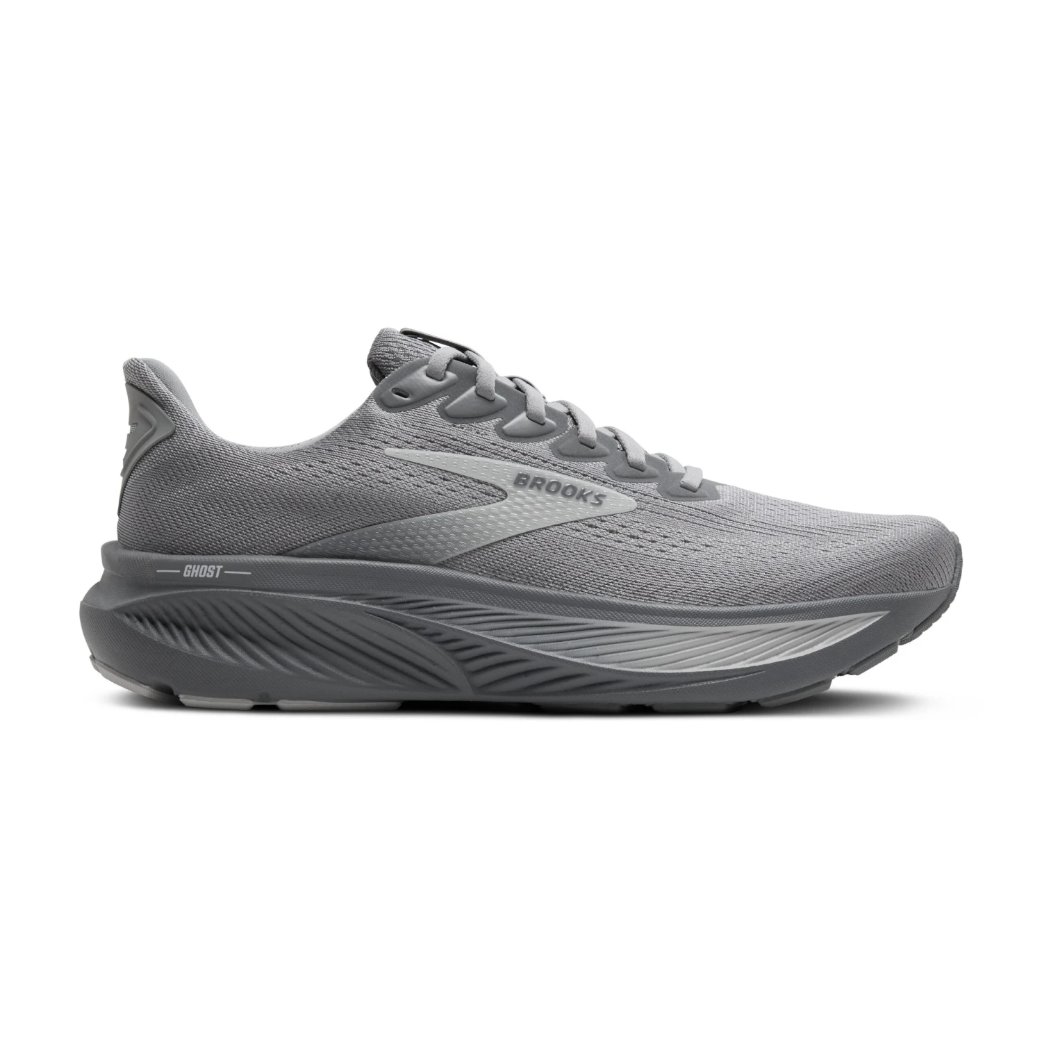 BROOKS Men's Ghost 17 (041 - Primer Gray/Oyster Mushroom) 1 BROOKS Men's Ghost 17 (041 - Primer Gray/Oyster Mushroom)