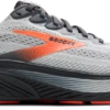 BROOKS Men's Ghost 17 WIDE (048 - Oyster Mushroom/Orange/Ebony)
