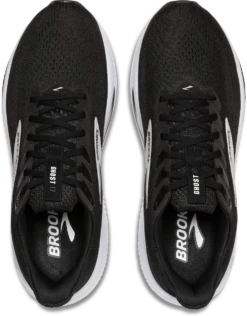 BROOKS Men's Ghost 17 WIDE (090 - Black/Grey/White) -TCRunning Shop 110442 090 O Ghost 17 1