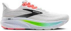 BROOKS Men's Ghost 17 (112 - White/Pink Clay/Gecko)