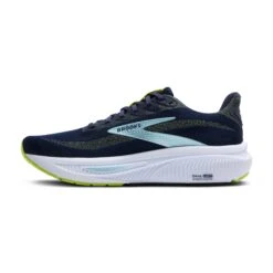 BROOKS Men's Ghost 17 (414 - Peacoat/Lime/Blue) -TCRunning Shop 110442 414 M Ghost 17