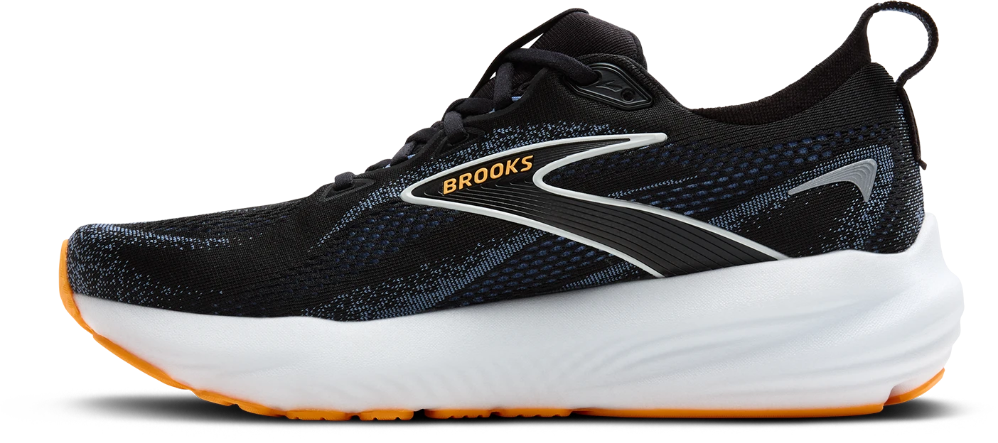 BROOKS Men's Glycerin 22 (013 - Black/Country Blue/Orange Pop) 2 BROOKS Men's Glycerin 22 (013 - Black/Country Blue/Orange Pop) - Image 2