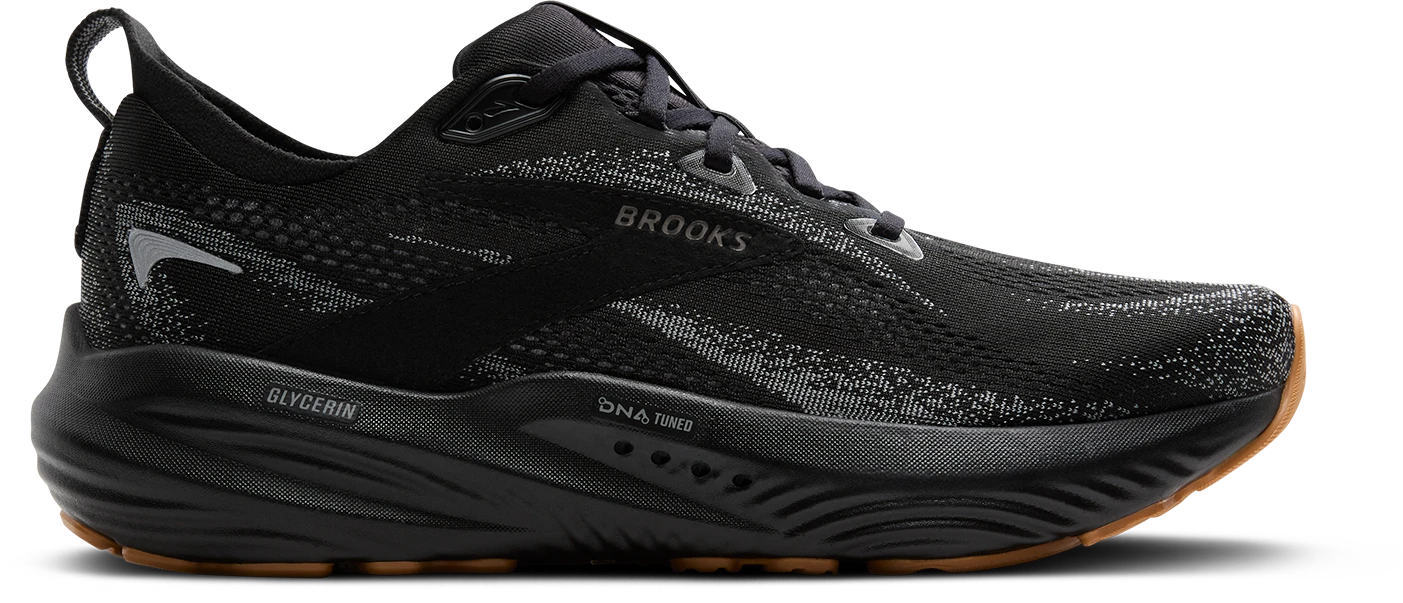 BROOKS Men's Glycerin 22 (089 - Black/Primer Gray/Biscuit) 1 BROOKS Men's Glycerin 22 (089 - Black/Primer Gray/Biscuit)