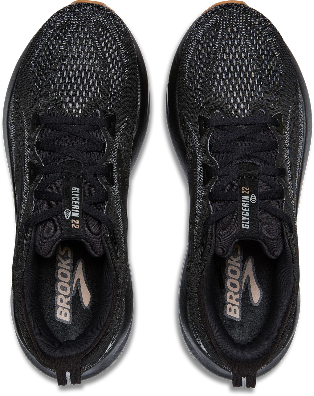 BROOKS Men's Glycerin 22 (089 - Black/Primer Gray/Biscuit) 4 BROOKS Men's Glycerin 22 (089 - Black/Primer Gray/Biscuit) - Image 4