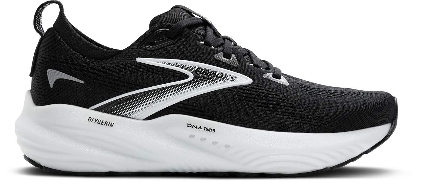 BROOKS Men's Glycerin 22 (090 - Black/Grey/White) 1 BROOKS Men's Glycerin 22 (090 - Black/Grey/White)
