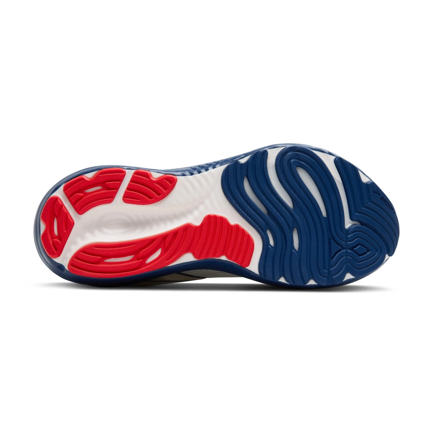 BROOKS Men's Glycerin 22 (404 - Gray/Navy Peony/Fiery Red) 5 BROOKS Men's Glycerin 22 (404 - Gray/Navy Peony/Fiery Red) - Image 5