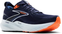 BROOKS Men's Glycerin 22 (494 - Peacoat/Blue Ribbon/Orange) -TCRunning Shop 110445 494 A Glycerin 22