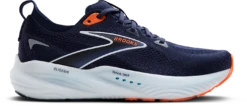 BROOKS Men's Glycerin 22 (494 - Peacoat/Blue Ribbon/Orange)
