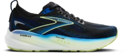 BROOKS Men's Glycerin GTS 22 (002 - Black/Cobalt/Neo Yellow)