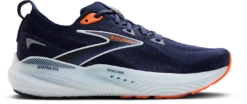 BROOKS Men's Glycerin GTS 22 (494 - Peacoat/Blue Ribbon/Orange)