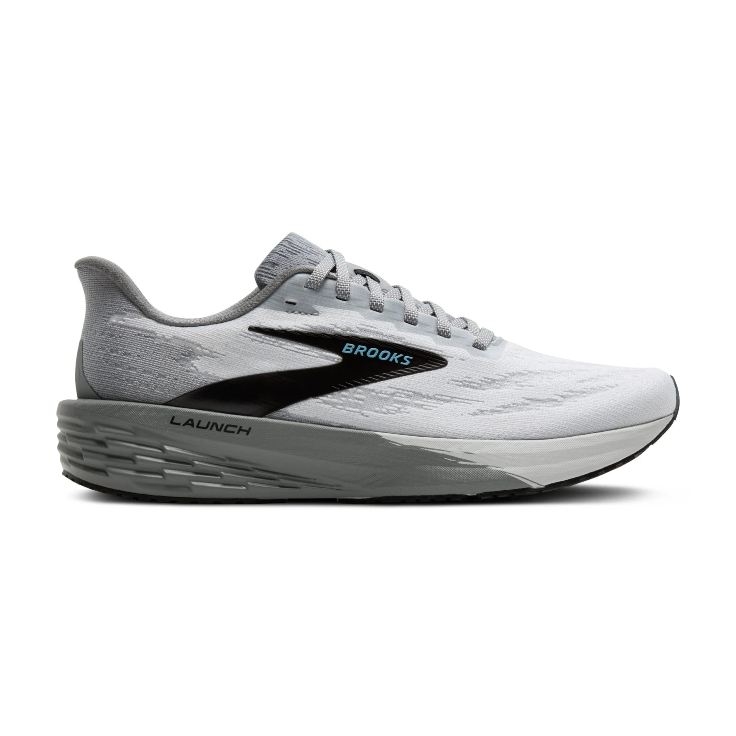 BROOKS Men's Launch 11 (021 - Oyster/Primer Gray/Blue) 1 BROOKS Men's Launch 11 (021 - Oyster/Primer Gray/Blue)