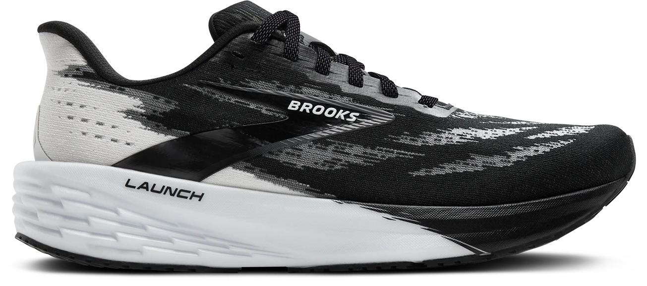 BROOKS Men's Launch 11 (087 - Black/White) 1 BROOKS Men's Launch 11 (087 - Black/White)