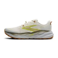 BROOKS Men's Cascadia 19 (183 - Coconut/Olive/Ginger) -TCRunning Shop 110457 183 M Cascadia 19