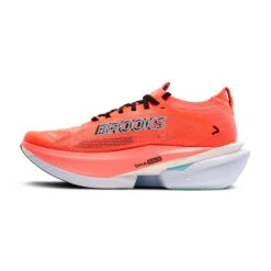 BROOKS Men's Hyperion Max 3 (670 - Fiery Coral/Black/Atomizer) 7 BROOKS Men's Hyperion Max 3 (670 - Fiery Coral/Black/Atomizer) -TCRunning Shop 110467 670 M Hyperion Max 3