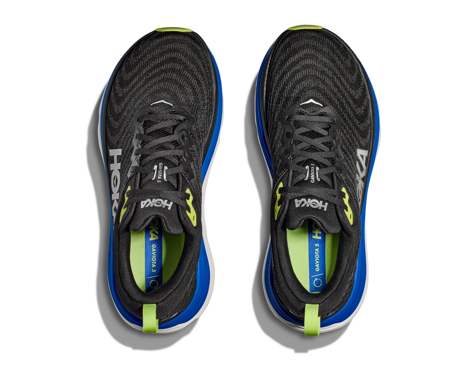 Hoka Men's Gaviota 5 (BTRC - Black/Electric Cobalt) 6 Hoka Men's Gaviota 5 (BTRC - Black/Electric Cobalt) - Image 6