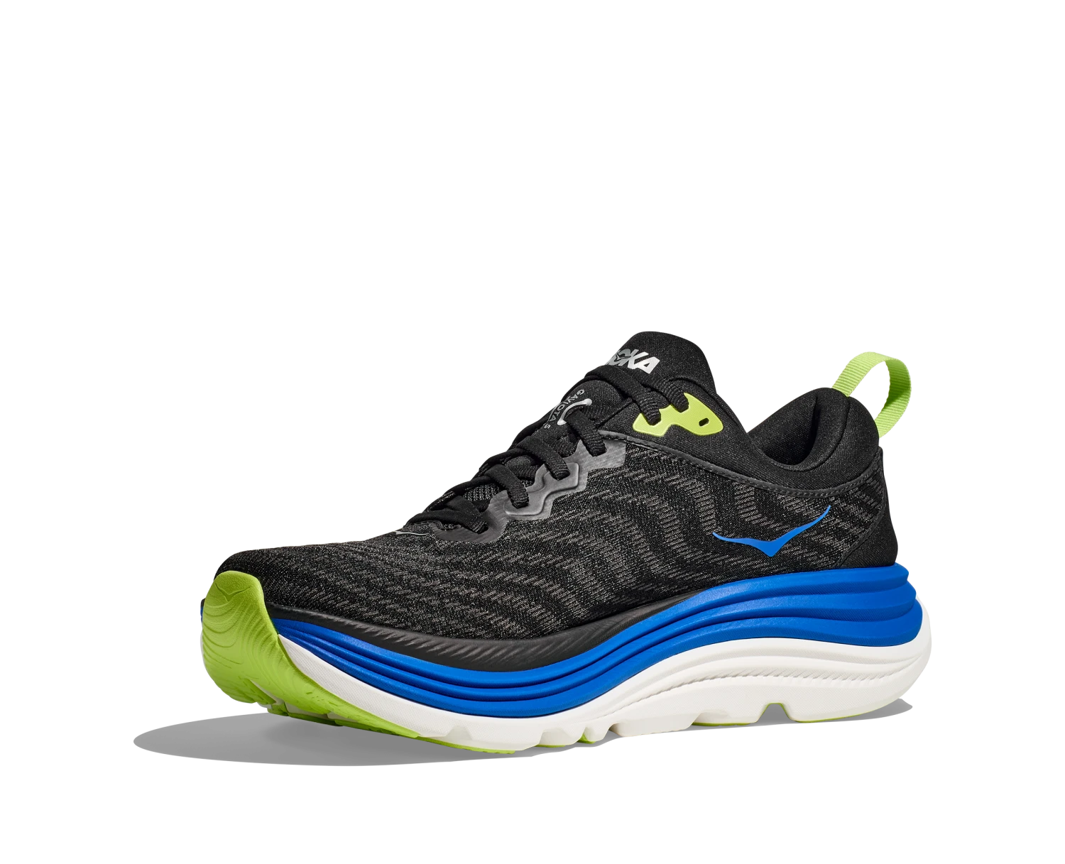 Hoka Men's Gaviota 5 (BTRC - Black/Electric Cobalt) 4 Hoka Men's Gaviota 5 (BTRC - Black/Electric Cobalt) - Image 4