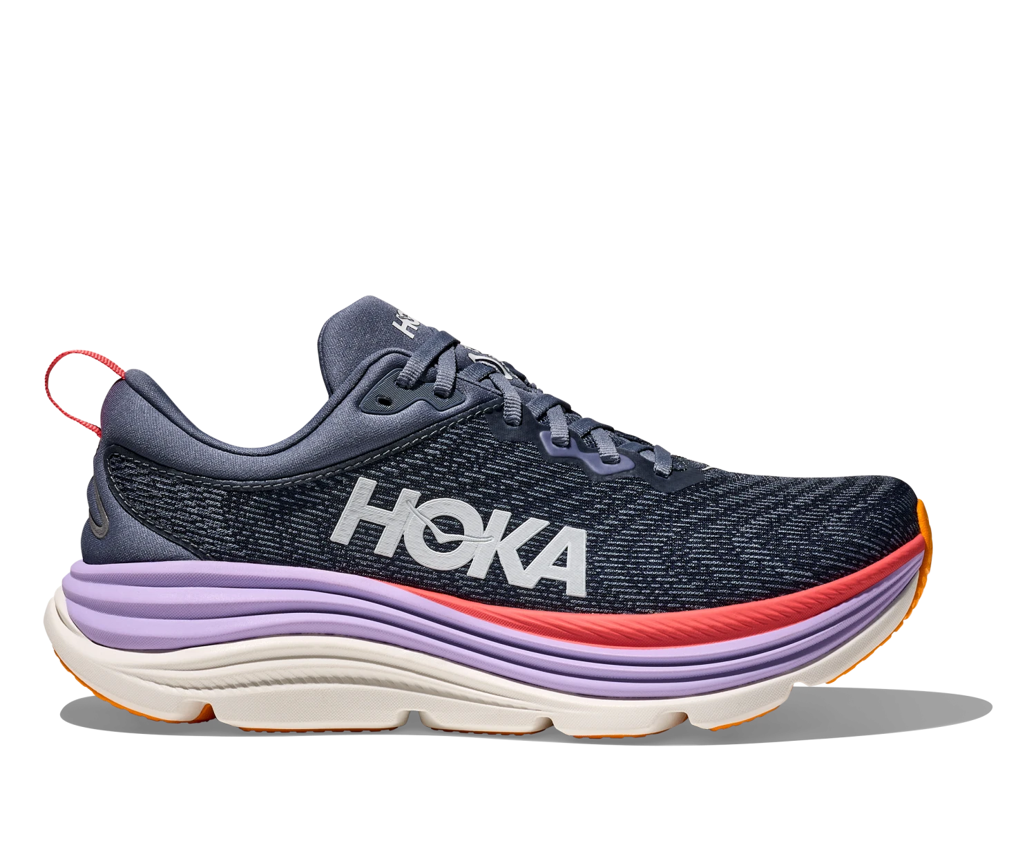 Hoka Women's Gaviota 5 (ARP - Anchor/Grapefruit) 1 Hoka Women's Gaviota 5 (ARP - Anchor/Grapefruit)
