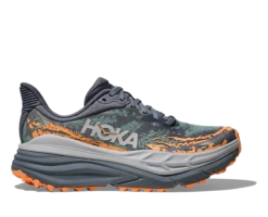 Hoka Women's Stinson 7 (GSP - Grey Skies/Pale Tangerine)