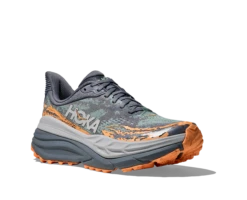Hoka Women's Stinson 7 (GSP - Grey Skies/Pale Tangerine) -TCRunning Shop 1141531 GSP 6