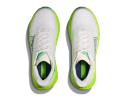 Hoka Men's Mach 6 (WNL - White/Neon Lime) 11 Hoka Men's Mach 6 (WNL - White/Neon Lime) -TCRunning Shop 1147790 WNL 2