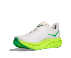 Hoka Men's Mach 6 (WNL - White/Neon Lime) 10 Hoka Men's Mach 6 (WNL - White/Neon Lime) -TCRunning Shop 1147790 WNL 3