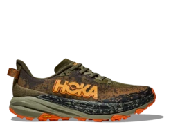 Hoka Men's Speedgoat 6 (AQL - Antique Olive/Squash)