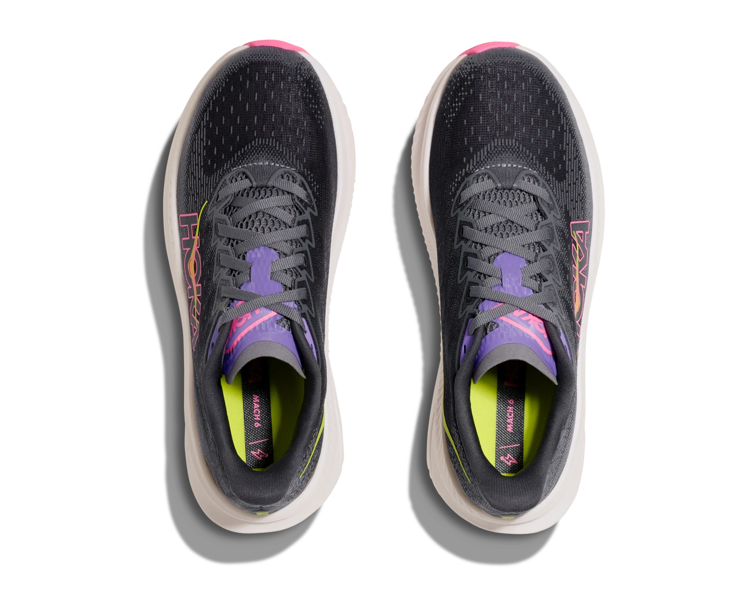 Hoka Women's Mach 6 (GHR - Grey Skies/Charcoal Grey) 5 Hoka Women's Mach 6 (GHR - Grey Skies/Charcoal Grey) - Image 5