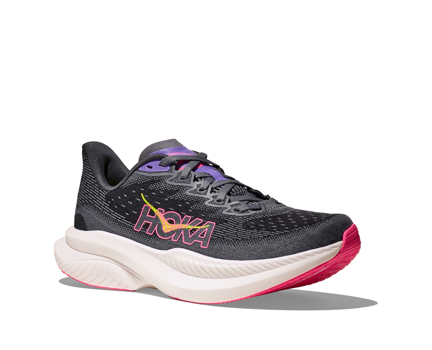 Hoka Women's Mach 6 (GHR - Grey Skies/Charcoal Grey) 3 Hoka Women's Mach 6 (GHR - Grey Skies/Charcoal Grey) - Image 3