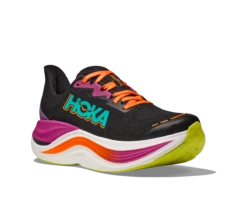 Hoka Women's Skyward X (BCQ - Black/Electric Aqua) -TCRunning Shop 1147912 BCQ 6