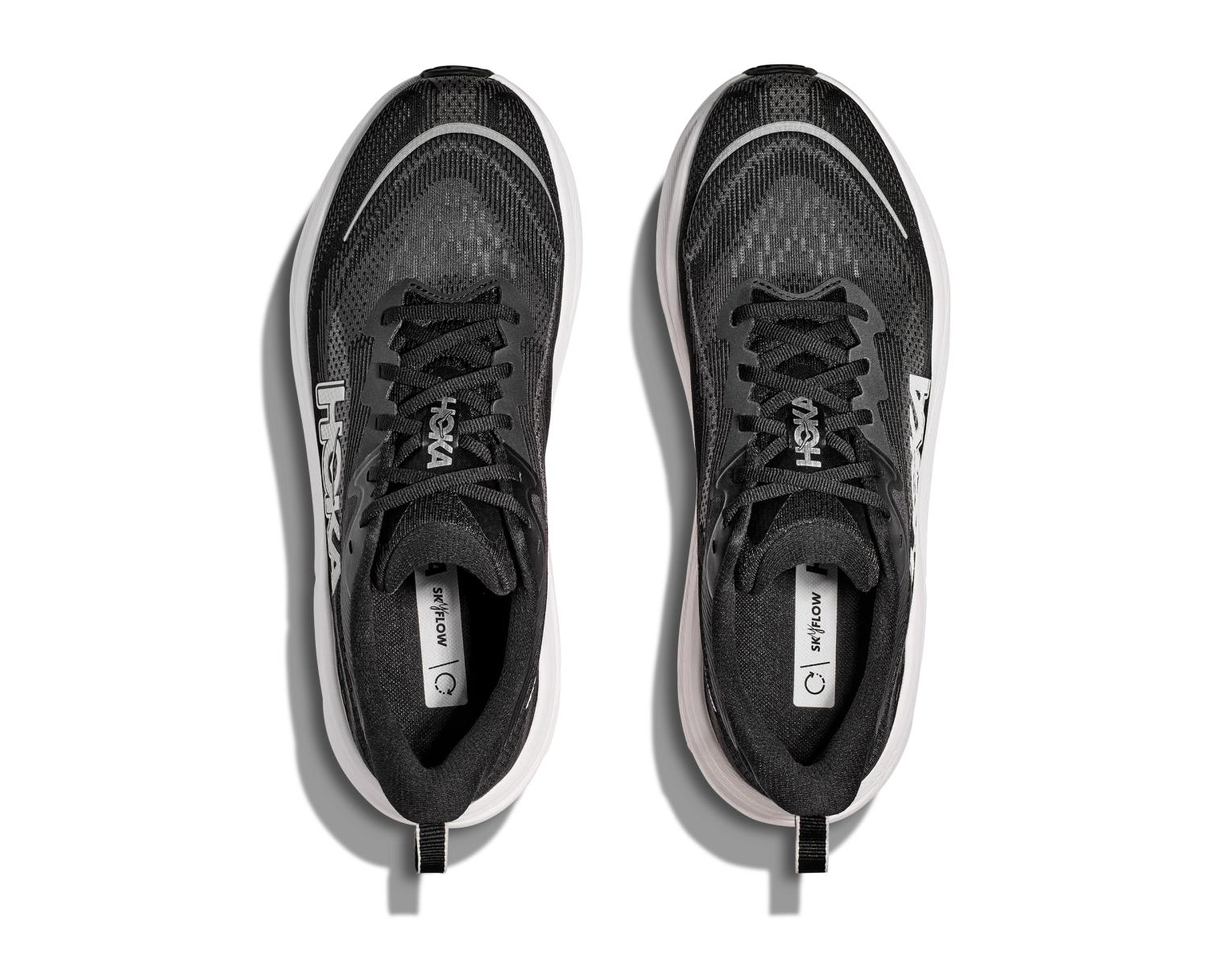 Hoka Men's Skyflow (BWHT - Black/White) 6 Hoka Men's Skyflow (BWHT - Black/White) - Image 6