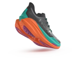 Hoka Men’s Mach X 2 (BCQ - Black/Electric Aqua) -TCRunning Shop 1155119 BCQ 4