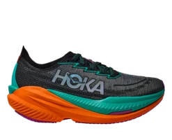 Hoka Women’s Mach X 2 (BCQ - Black/Electric Aqua)